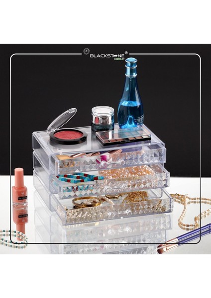 Diamond 3 Katlı Çekmece Organizer Set