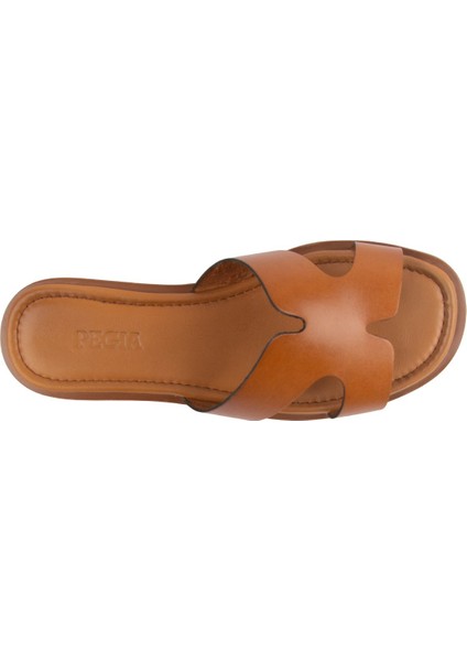 Hakiki Deri Kadın Terlik DG6055 modelleri