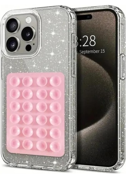 Yumuşak Pembe Manyetik Telefon Tutucu, Güçlü ve Kullanışlı Tasarım