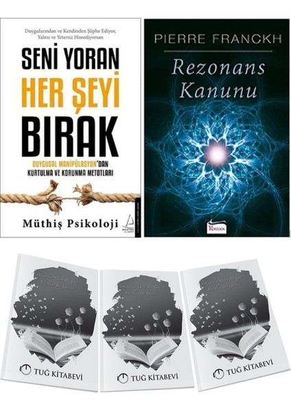 Seni Yoran Her Şeyi Bırak ve Rezonans Kanunu 2li Set + Hediyeli