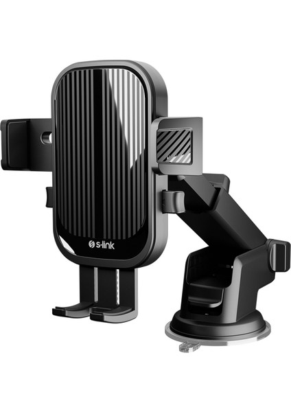 Ayarlanabilir Siyah Araç Telefon Tutucu, Güçlü ve Pratik Tasarım