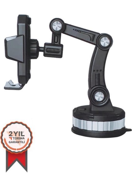 Siyah 360° Dönen Araç Telefon Tutucu, Güçlü ve Güvenilir, 2 Yıl Garanti fiyatları