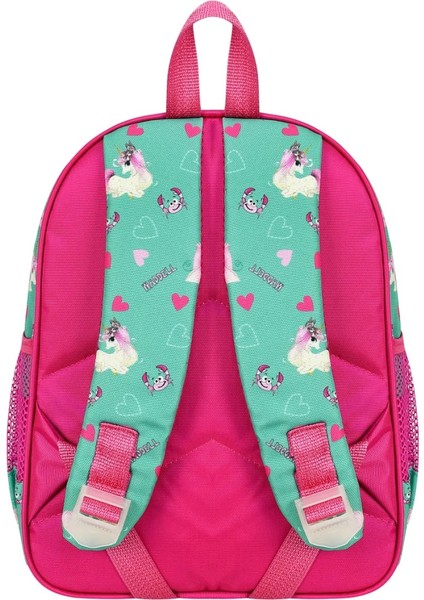 Ana Sınıfı Çantası Unicorn Desen Anaokulu Kız Çocuk Çantası+Termal Beslenme Çantası