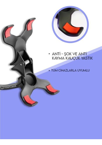 Şık Siyah Akrobat Telefon Tutucu ile Kolay ve Güvenli Kullanım indirimleri