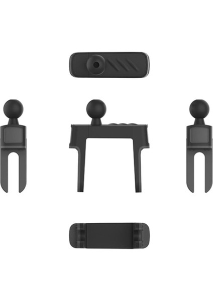 Yuvarlak Havalandırma Telefon Tutucu, 360 Döndürme, Siyah, Mıknatıslı modelleri