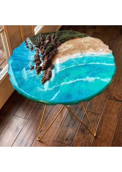 Sehpa Epoksi Kalıp -Büyük Tepsi Kalıbı - 50 cm x 10 mm -T14