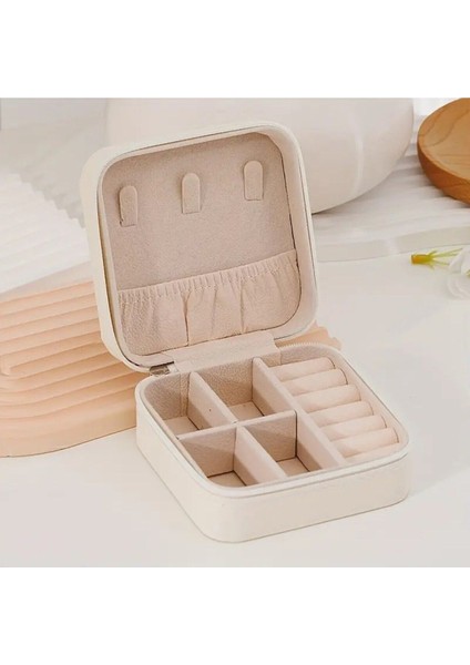 Şık takı düzenleyici, renkli kumaş kutu, 24 parça, kolye, yüzük, küpe saklama seti fiyatları