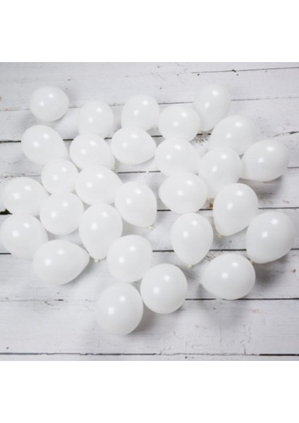 12 Inç Pastel Beyaz Lateks Balon - 100’LÜ Paket (Iç & Dış Mekan Uyumlu) fiyatları