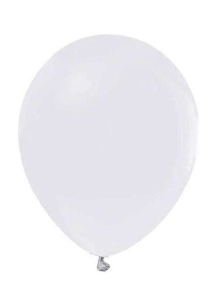 12 Inç Pastel Beyaz Lateks Balon - 100’LÜ Paket (Iç & Dış Mekan Uyumlu) fırsatları