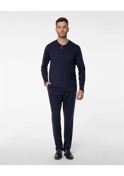 Mulvxbrf BRF02 Pijalux Uzun Kollu Erkek Pijaması 2053 (Mulvix)