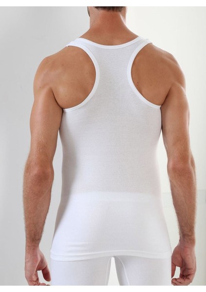 Mulvxbrf BRF02 Beyaz Sporcu Erkek Atlet RIBANA-SISMEN04 (Mulvix)