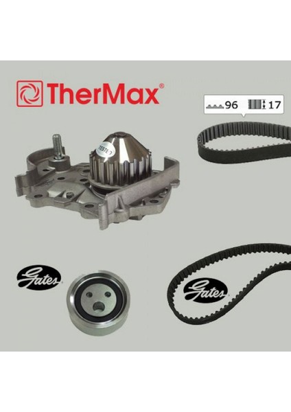 Devirdaimli Eksantrik Gergi Kiti 096X170 Clio Ii-Kangoo-Megane-Logan-Sandero-Solenza 1.4-1.6 E7J-K7J-K4M Dpmah