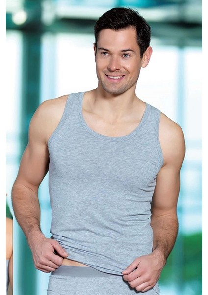 Mulvxbrf BRF02 Erkek Athletics Baskılı Rambo Atlet 1040 (Mulvix)