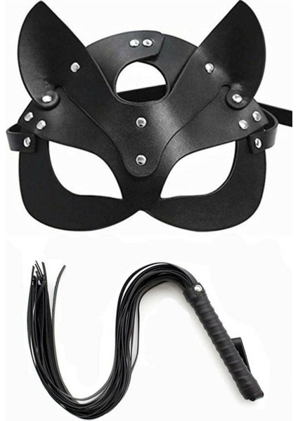 Mulvxbrf BRF02 Kırbaç Maske Deri Ikili Takım (Mulvix)