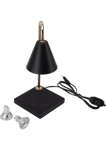 Mum Isıtıcı Lamba Kısılabilir Mum Işığı Kokulu Elektrikli Eritici Ev Dekoru 2 Ampul ile (Yurt Dışından)