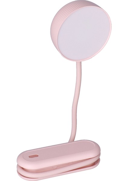 Kaz Boynu Gece Lambası ile LED Masa Lambası 3 Renk Kademesiz Karartma Katlanabilir Göz Koruma Lambası USB Şarjpembe (Yurt Dışından) modelleri