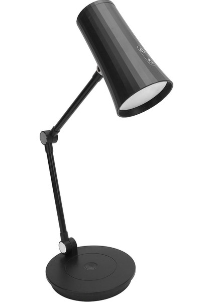 Kablosuz Masa Lambası 3 Renk Sıcaklığı Dokunmatik Kontrol Manyetik Şarjlı LED Masa Lambası Rgb Projeksiyon Işığı Siyah (Yurt Dışından) fiyatları