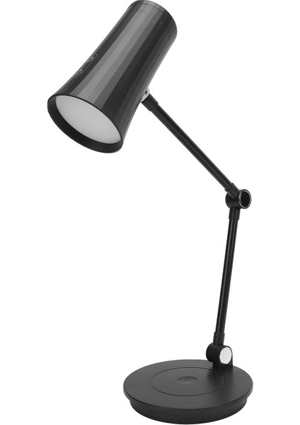 Kablosuz Masa Lambası 3 Renk Sıcaklığı Dokunmatik Kontrol Manyetik Şarjlı LED Masa Lambası Rgb Projeksiyon Işığı Siyah (Yurt Dışından) modelleri