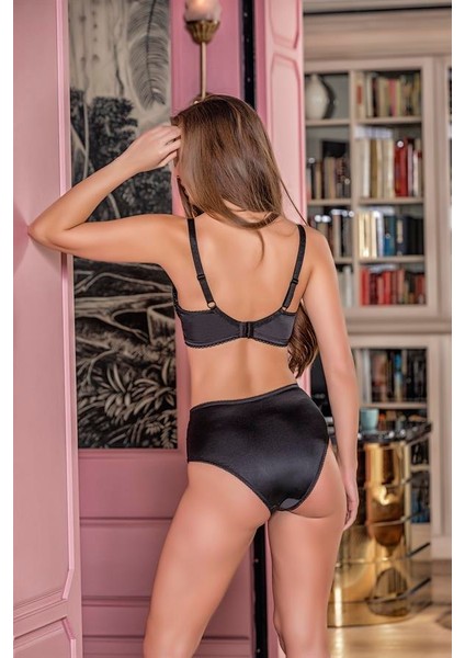 Mulvxbrf BRF02 Yüksek Bel Dantel Detaylı Slip Külot Siyah (BRF21531) (Mulvix) fiyatları