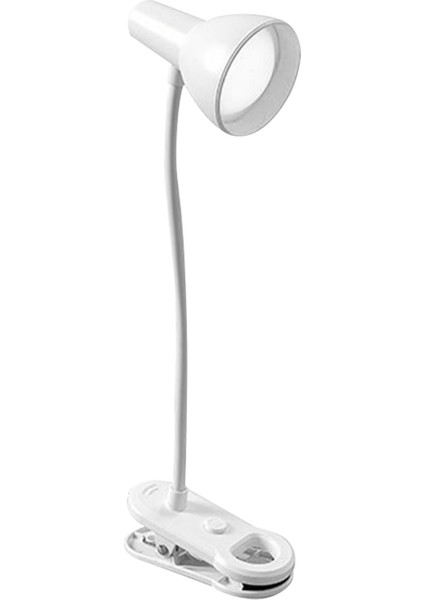 Masa Lambası LED Göz Koruması Çalışma Masası Lambası Katlanır Başucu Okuma Lambası Yatak Odası Klipsli USB Sürümü (Yurt Dışından)