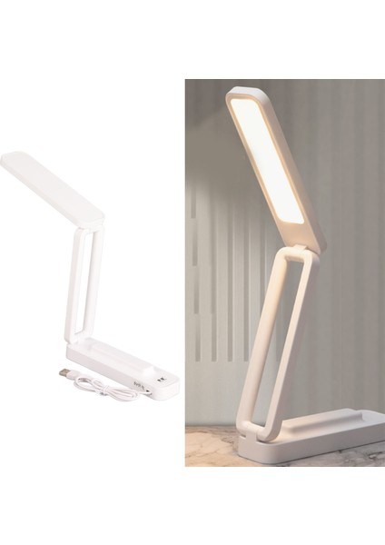 Masa Lambası Katlanabilir Taşınabilir Tak-Çıkar Yumuşak Işık Masa Lambası Ofis Ev Için (Yurt Dışından) indirimleri