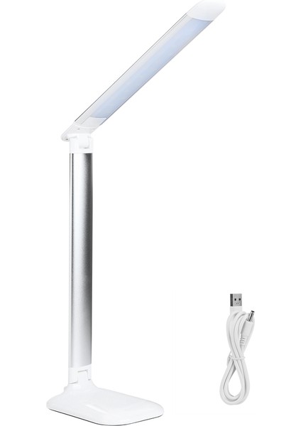 Kısılabilir LED Masa Lambası Katlanabilir Dokunmatik LED Masa Lambası Göz Bakımı Okuma Için (Yurt Dışından)