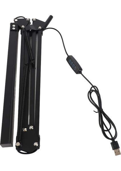 LED Masa Lambası Ayarlanabilir Salıncak Kol Göz Bakım Masa Lambası Çok Eklemli USB Okuma Lambası Kelepçeli (Yurt Dışından) fırsatları