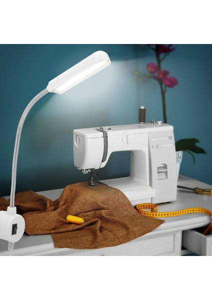 LED Ofis Ev Dövme Dokunmatik Dikiş Makinesi Işık Kaz Boynu Masa Çalışma Lambası Manyetik Taban Anahtarı (Yurt Dışından) fiyatları