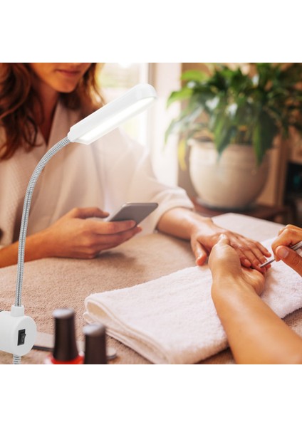 LED Ofis Ev Dövme Dokunmatik Dikiş Makinesi Işık Kaz Boynu Masa Çalışma Lambası Manyetik Taban Anahtarı (Yurt Dışından) fırsatları