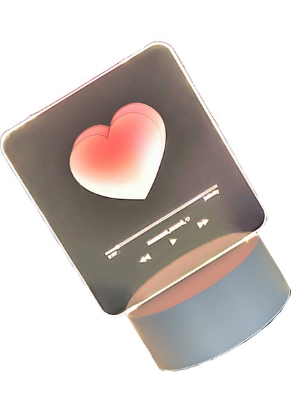 3D Gece Lambası Yaratıcı Kalp Ruh Hali Lambası Dekorasyon Yatak Odası Oturma Odası Çalışma Odası Çocuk Odası Için Başucu Lambası (Yurt Dışından) fiyatları