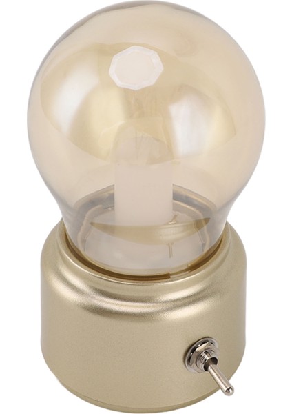 Vintage LED Ampul Masa Lambası Gece Lambası Küçük Masa Lambası Göz Dostu Başucu Lambası Yatak Odası Oturma Odası Sıcak Işık (Yurt Dışından) modelleri