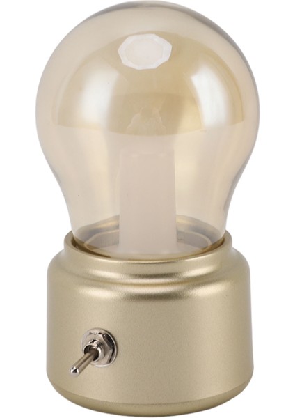 Vintage LED Ampul Masa Lambası Gece Lambası Küçük Masa Lambası Göz Dostu Başucu Lambası Yatak Odası Oturma Odası Sıcak Işık (Yurt Dışından) indirimleri