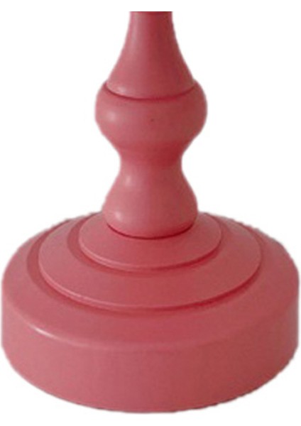Masa Lambası Retro Lotus Yaprağı Yaratıcı Güzel 3 Işık Kaynağı Küçük Masa Gece Lambası Kızlar Yatak Odası Gül Kırmızı (Yurt Dışından)