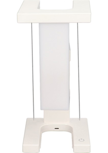 Manyetik Levitasyon Masa Lambası 3 Seviye Dokunmatik Kontrol LED Masa Lambası Yatak Odası Ofis Ev Dekoru Hediyeler Beyaz (Yurt Dışından) fiyatları