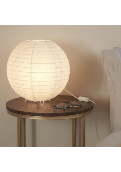 Gece Lambası Kapağı Yuvarlak Şekilli Yumuşak Aydınlatma Deformasyonu Önleyen Kağıt Abajur Başucu Masası Için (Yurt Dışından) indirimleri