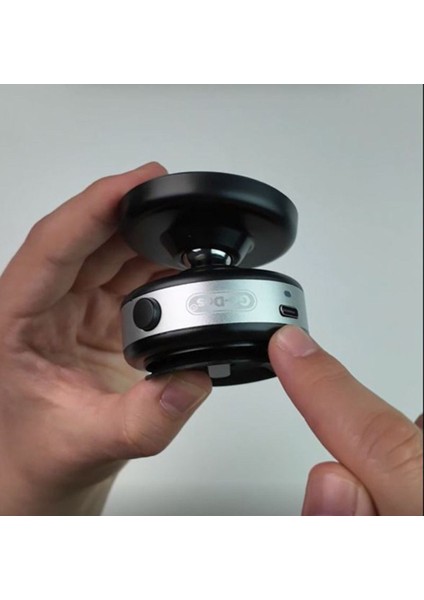 Siyah vakumlu telefon tutucu, hafif ve pratik tasarım, Type-C uyumlu, elektrikli kullanım fiyatları