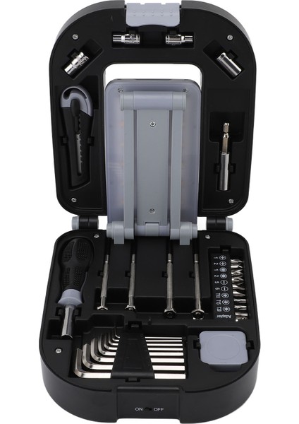 Masa Lambası ve Tamir Alet Seti Katlanabilir Masa Lambası Hassas Tornavidalar Altıgen Anahtarlar Soketler Uçlar Sanat Kesici Mezura (Yurt Dışından) fırsatları