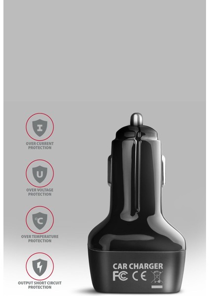 Hızlı Şarj Araç Çakmaklık Type-C USB ve Havalandırma Telefon Tutucu fırsatları