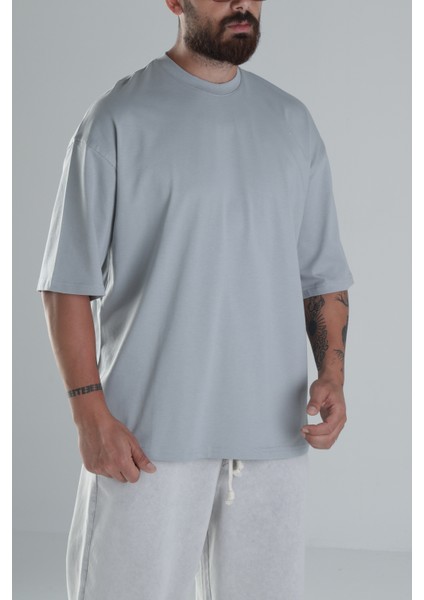 Gri Oversize T-Shirt