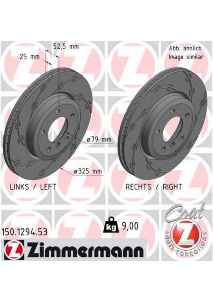 Fren Diski On Bmw E46 Z4 E85 E86 Havali Kaplamali Cizgili Dpmah
