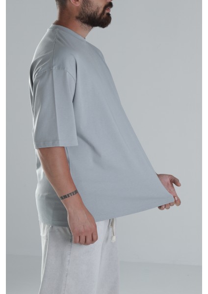 Gri Oversize T-Shirt modelleri