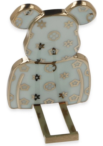 Açık Yeşil Ayıcık Desenli Astro Stand, Şık ve Kullanışlı Telefon Tutucu fiyatları