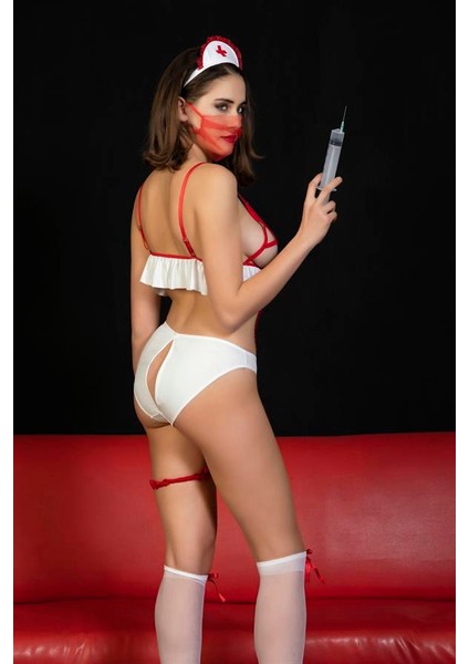 Mulvxbrf BRF02 Hizmetçi Kostümü Beyaz (BRF6561) (Mulvix) fiyatları