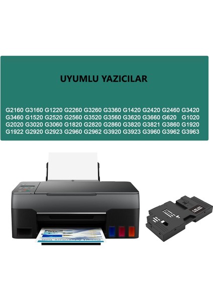 MC-G02 (MCG02) Muadil Atık Kutusu Canon Pixma G540, G550,G640,G650, G1420 Yazıcılarla Uyumlu fiyatları
