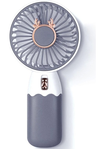 Zb088 Ev Ofis Için Masaüstü Standlı Usb Şarjlı El Fanı Beyaz