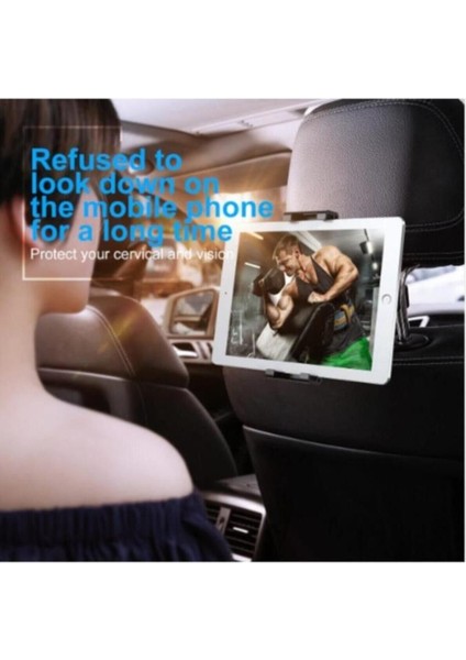 Beyaz 12.9 inç araç arka koltuk tablet tutucu, kolay kullanım ve güvenle seyahat için modelleri