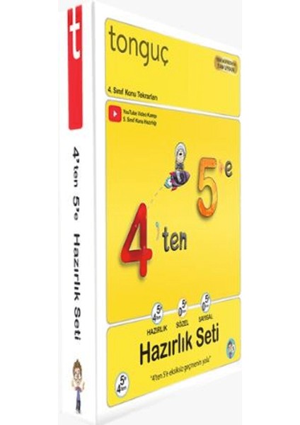 Tonguç 4'ten 5'e Hazırlık Seti 2025-2026