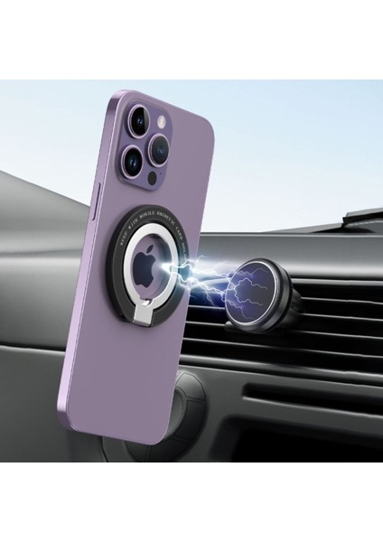 Katlanabilir Mıknatıslı Siyah Telefon Destek Standı, Masaüstü, 1 Yıl Garanti indirimleri