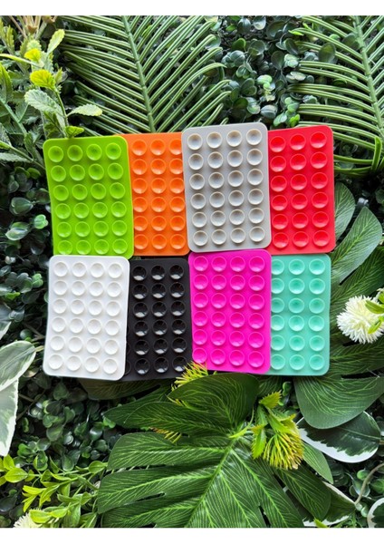 Gri silikon vantuzlu telefon tutucu, kaydırmaz ve yapışkanlı, pratik kullanım sağlar fiyatları