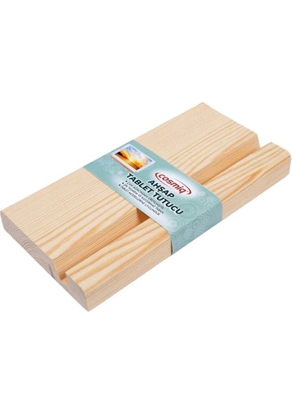 Şık Ahşap Tablet ve Telefon Tutucu, Estetik ve Dayanıklı Tasarım, Kahverengi fiyatları